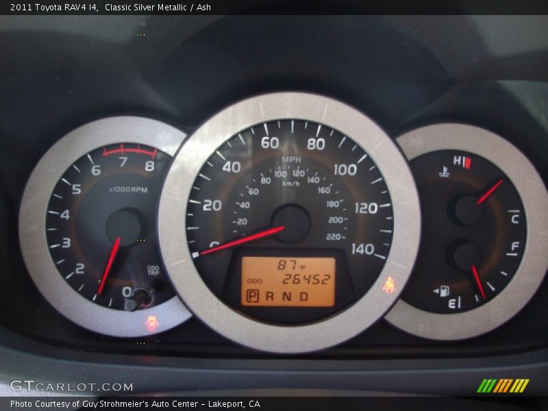 Classic Silver Metallic / Ash 2011 Toyota RAV4 I4