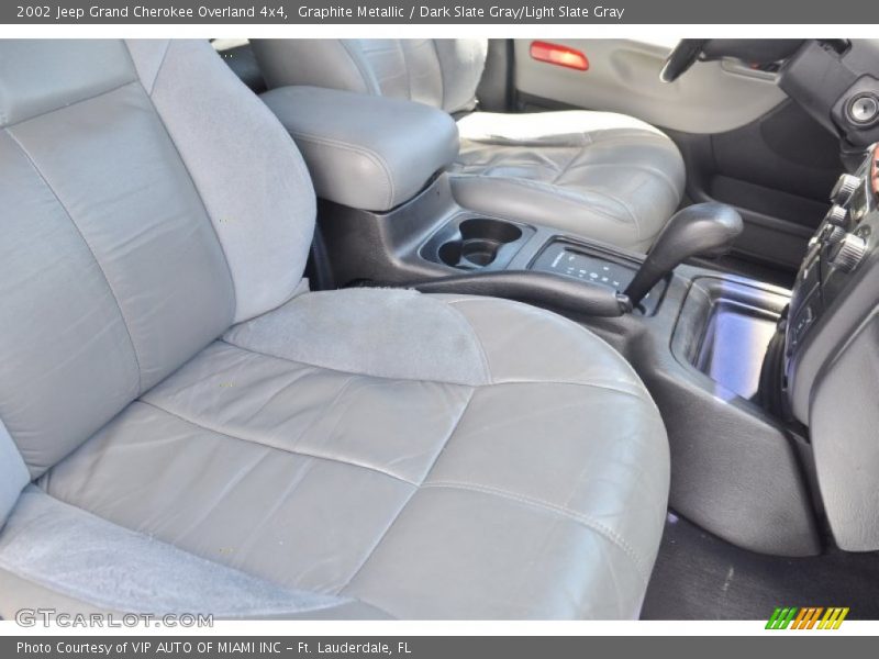 Graphite Metallic / Dark Slate Gray/Light Slate Gray 2002 Jeep Grand Cherokee Overland 4x4