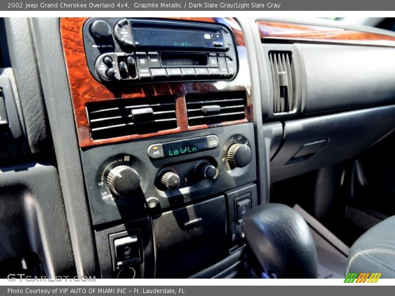 Graphite Metallic / Dark Slate Gray/Light Slate Gray 2002 Jeep Grand Cherokee Overland 4x4