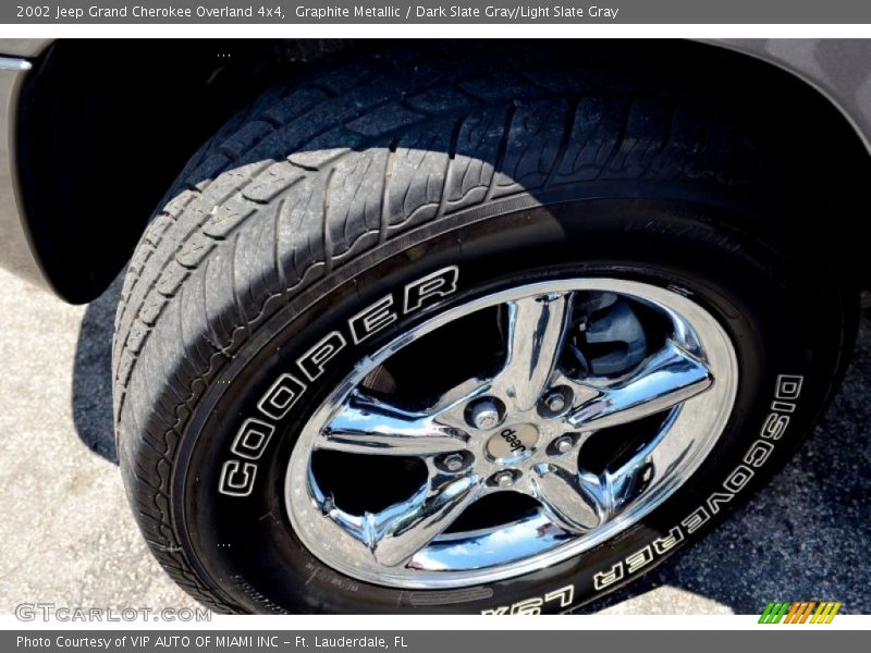 Graphite Metallic / Dark Slate Gray/Light Slate Gray 2002 Jeep Grand Cherokee Overland 4x4