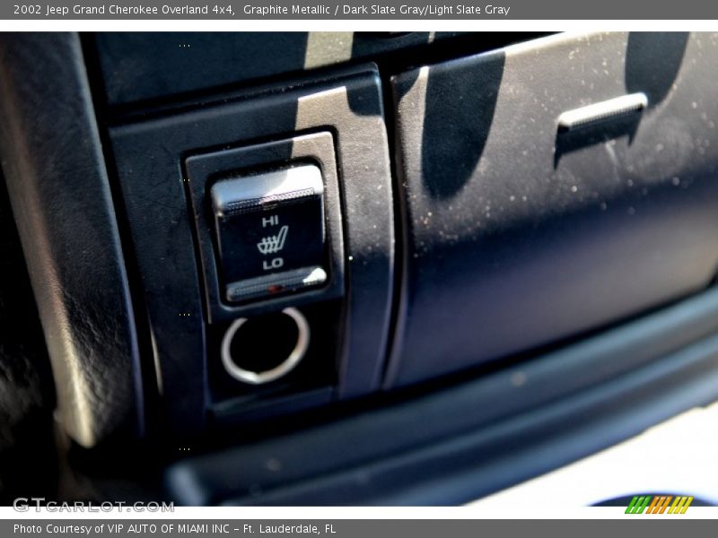 Graphite Metallic / Dark Slate Gray/Light Slate Gray 2002 Jeep Grand Cherokee Overland 4x4