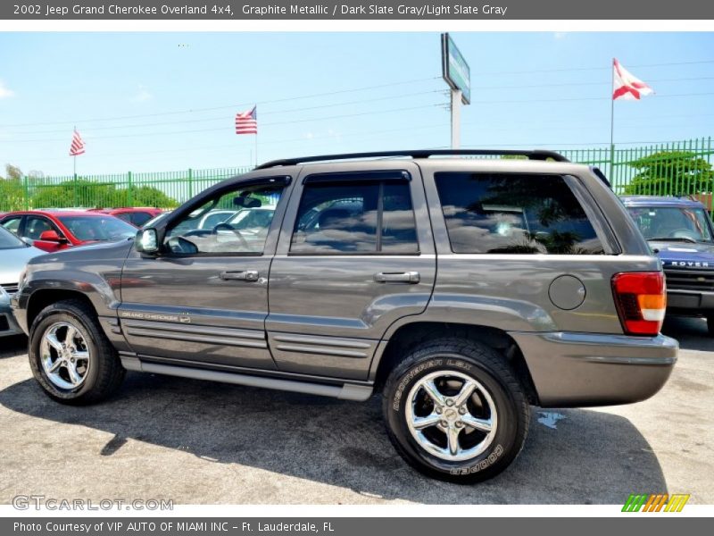 Graphite Metallic / Dark Slate Gray/Light Slate Gray 2002 Jeep Grand Cherokee Overland 4x4