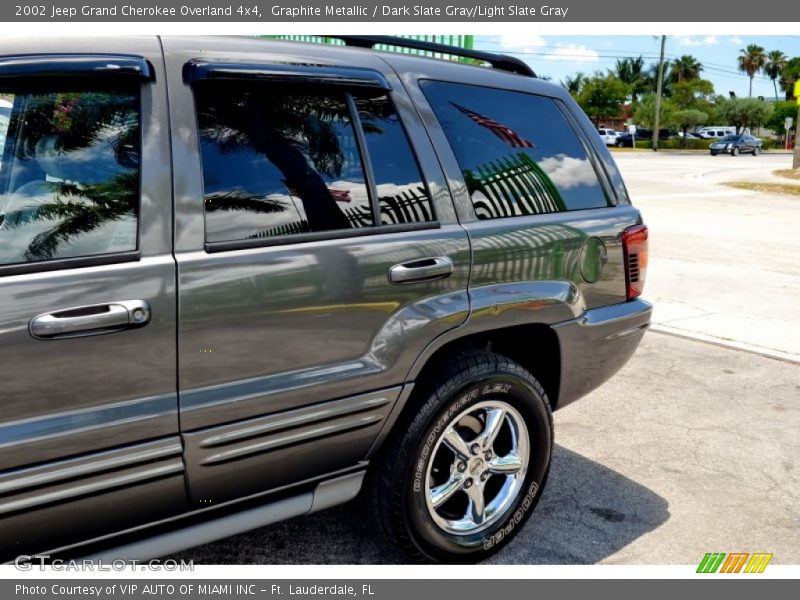 Graphite Metallic / Dark Slate Gray/Light Slate Gray 2002 Jeep Grand Cherokee Overland 4x4