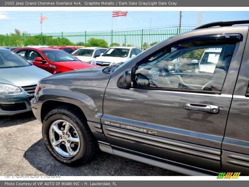 Graphite Metallic / Dark Slate Gray/Light Slate Gray 2002 Jeep Grand Cherokee Overland 4x4
