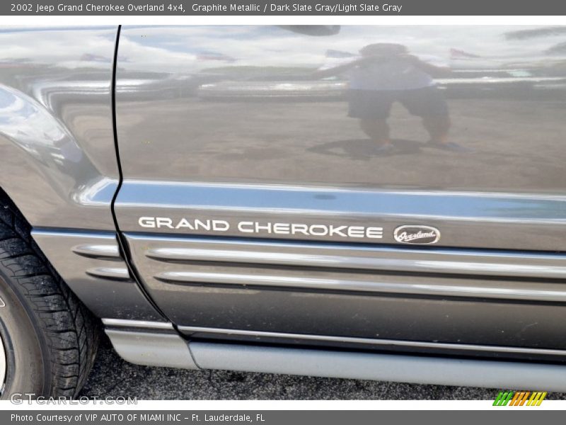 Graphite Metallic / Dark Slate Gray/Light Slate Gray 2002 Jeep Grand Cherokee Overland 4x4