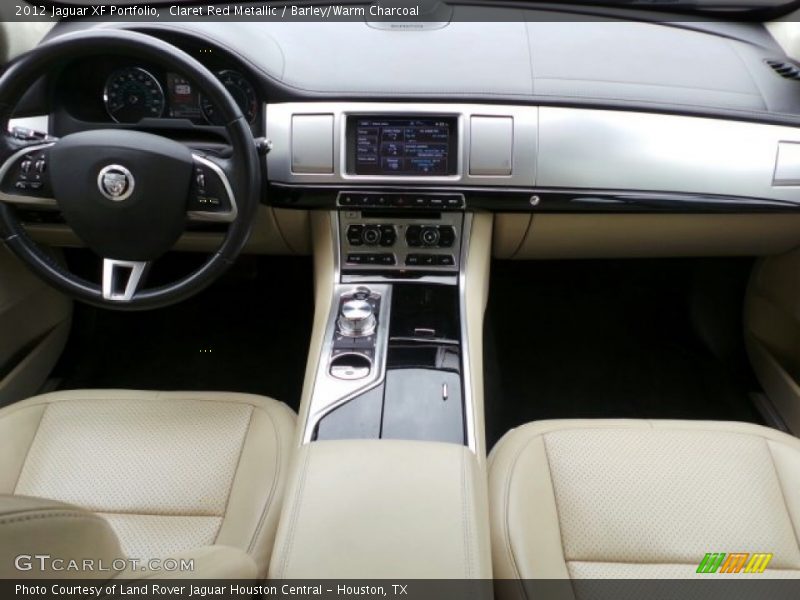 Claret Red Metallic / Barley/Warm Charcoal 2012 Jaguar XF Portfolio