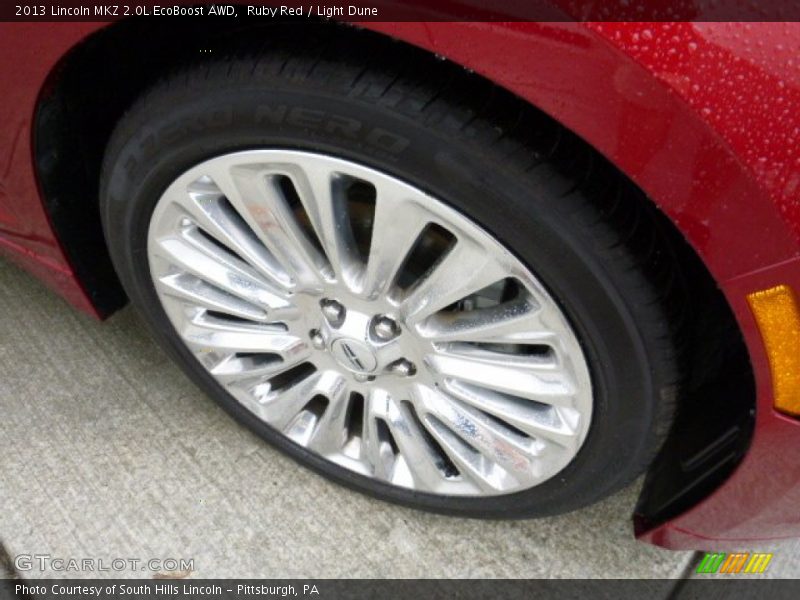 Ruby Red / Light Dune 2013 Lincoln MKZ 2.0L EcoBoost AWD