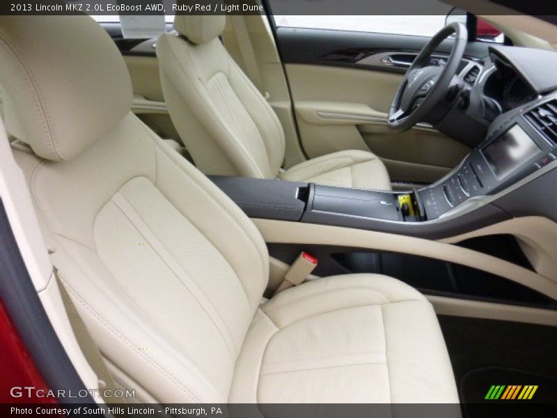 Ruby Red / Light Dune 2013 Lincoln MKZ 2.0L EcoBoost AWD