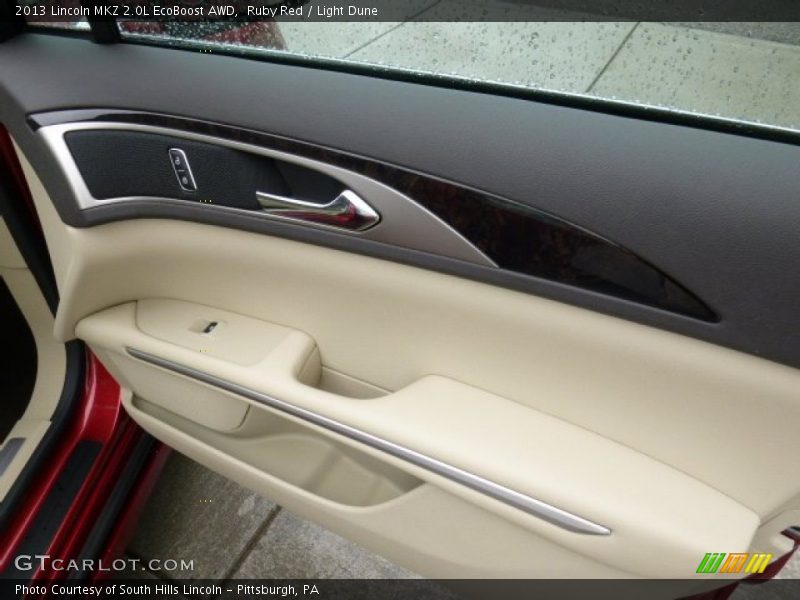 Ruby Red / Light Dune 2013 Lincoln MKZ 2.0L EcoBoost AWD