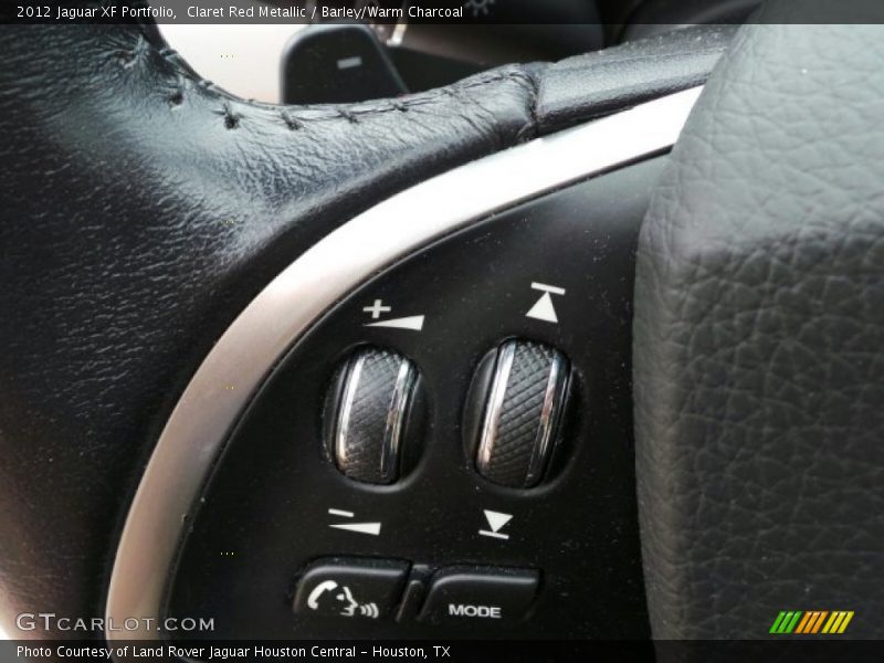 Claret Red Metallic / Barley/Warm Charcoal 2012 Jaguar XF Portfolio