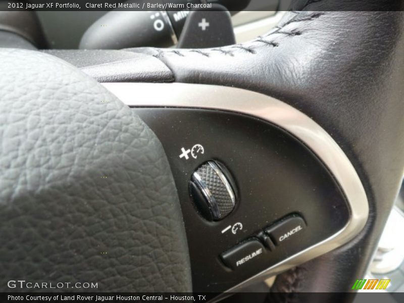 Claret Red Metallic / Barley/Warm Charcoal 2012 Jaguar XF Portfolio