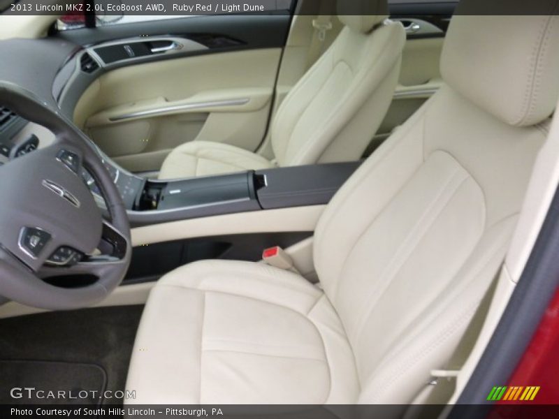 Ruby Red / Light Dune 2013 Lincoln MKZ 2.0L EcoBoost AWD