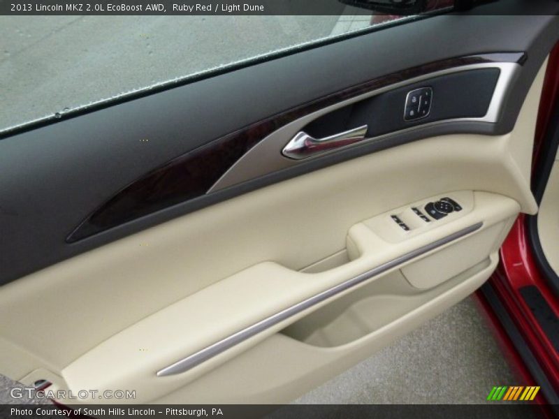 Ruby Red / Light Dune 2013 Lincoln MKZ 2.0L EcoBoost AWD
