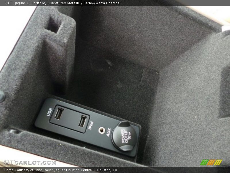 Claret Red Metallic / Barley/Warm Charcoal 2012 Jaguar XF Portfolio