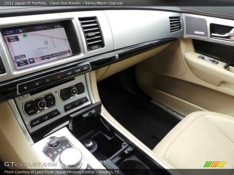 Claret Red Metallic / Barley/Warm Charcoal 2012 Jaguar XF Portfolio