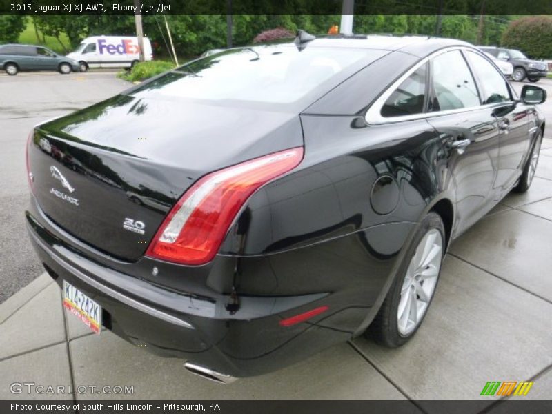 Ebony / Jet/Jet 2015 Jaguar XJ XJ AWD