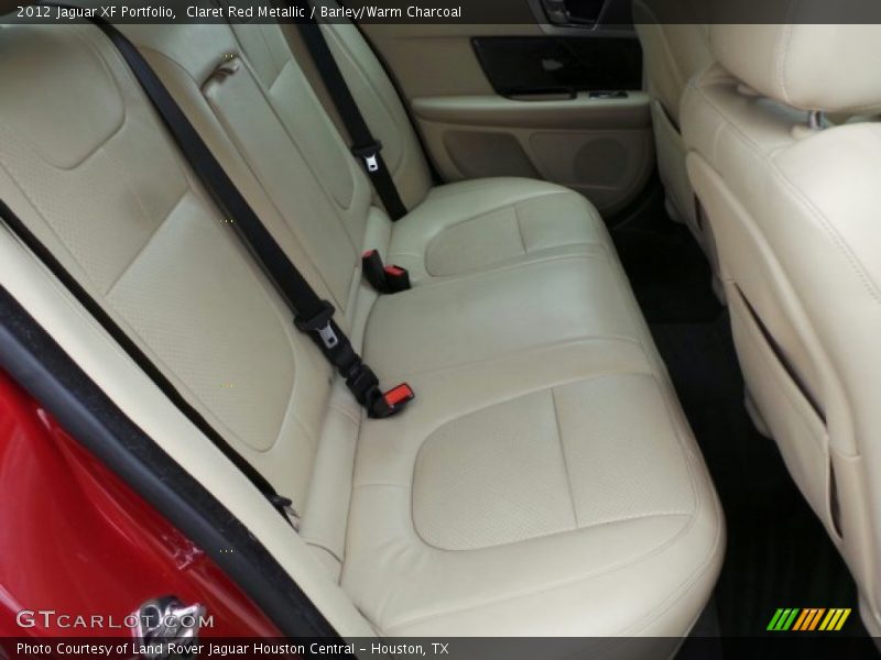 Claret Red Metallic / Barley/Warm Charcoal 2012 Jaguar XF Portfolio