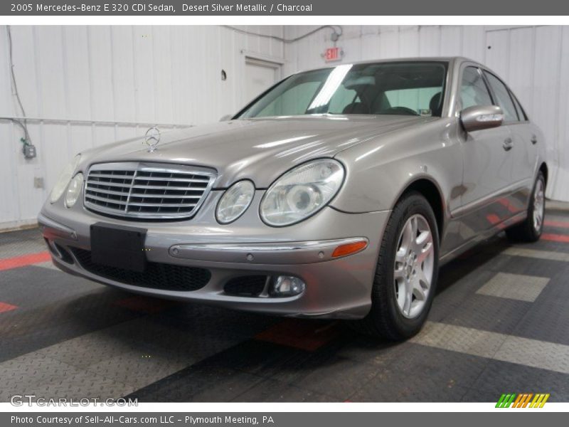 Desert Silver Metallic / Charcoal 2005 Mercedes-Benz E 320 CDI Sedan