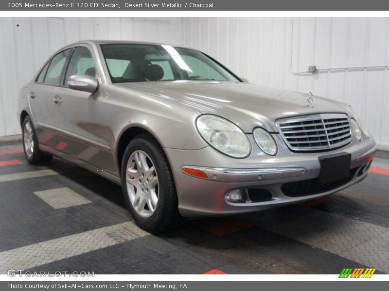 Desert Silver Metallic / Charcoal 2005 Mercedes-Benz E 320 CDI Sedan