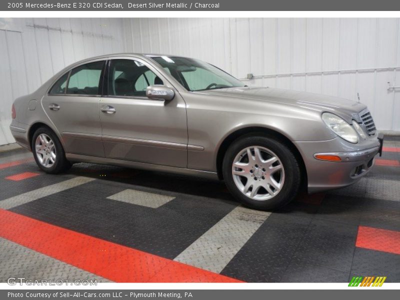 Desert Silver Metallic / Charcoal 2005 Mercedes-Benz E 320 CDI Sedan