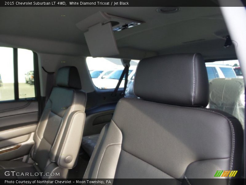 White Diamond Tricoat / Jet Black 2015 Chevrolet Suburban LT 4WD