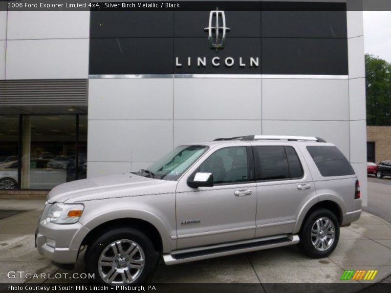 Silver Birch Metallic / Black 2006 Ford Explorer Limited 4x4