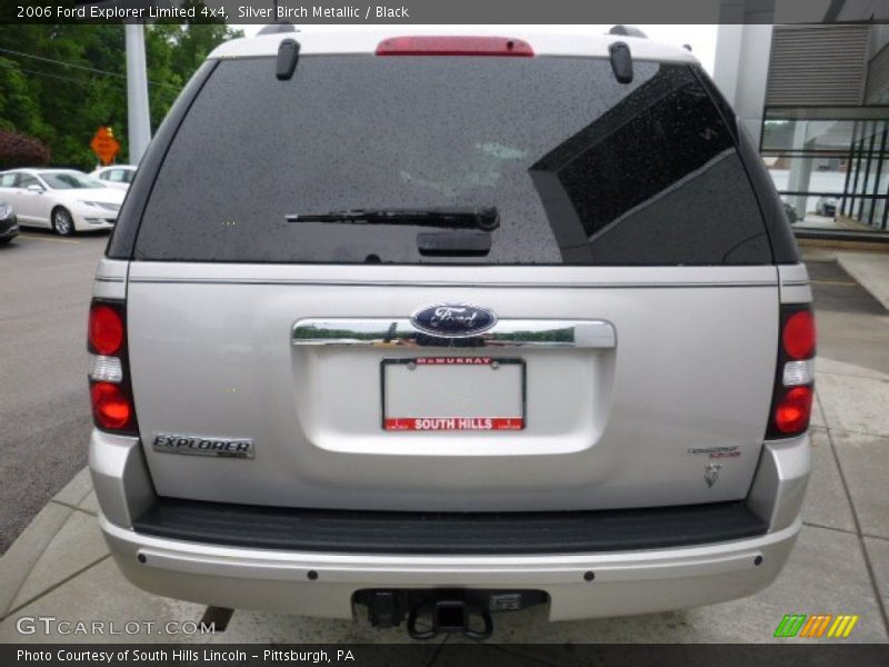 Silver Birch Metallic / Black 2006 Ford Explorer Limited 4x4