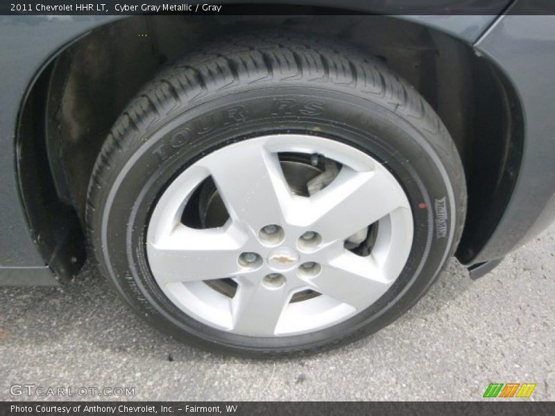 Cyber Gray Metallic / Gray 2011 Chevrolet HHR LT