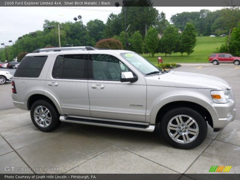 Silver Birch Metallic / Black 2006 Ford Explorer Limited 4x4