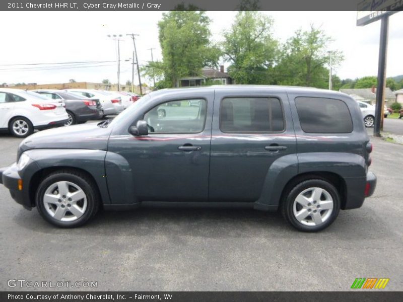 Cyber Gray Metallic / Gray 2011 Chevrolet HHR LT