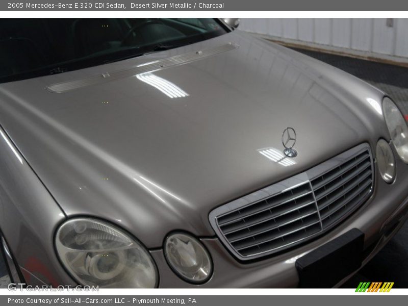 Desert Silver Metallic / Charcoal 2005 Mercedes-Benz E 320 CDI Sedan