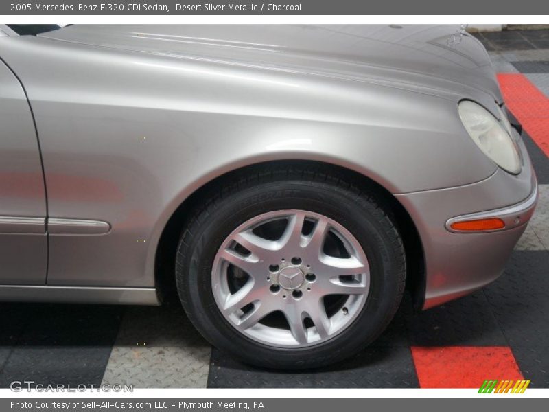 Desert Silver Metallic / Charcoal 2005 Mercedes-Benz E 320 CDI Sedan