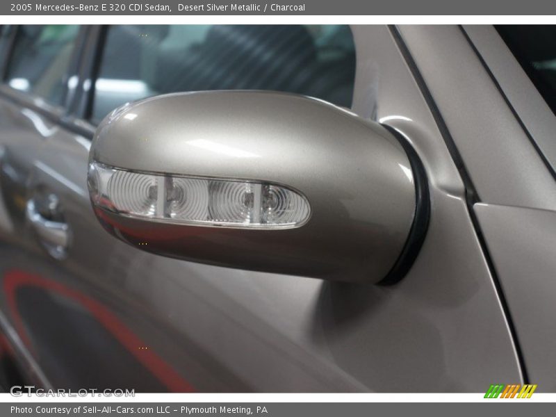 Desert Silver Metallic / Charcoal 2005 Mercedes-Benz E 320 CDI Sedan