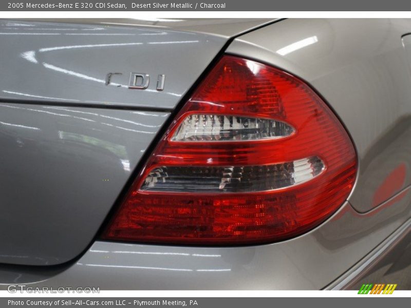 Desert Silver Metallic / Charcoal 2005 Mercedes-Benz E 320 CDI Sedan