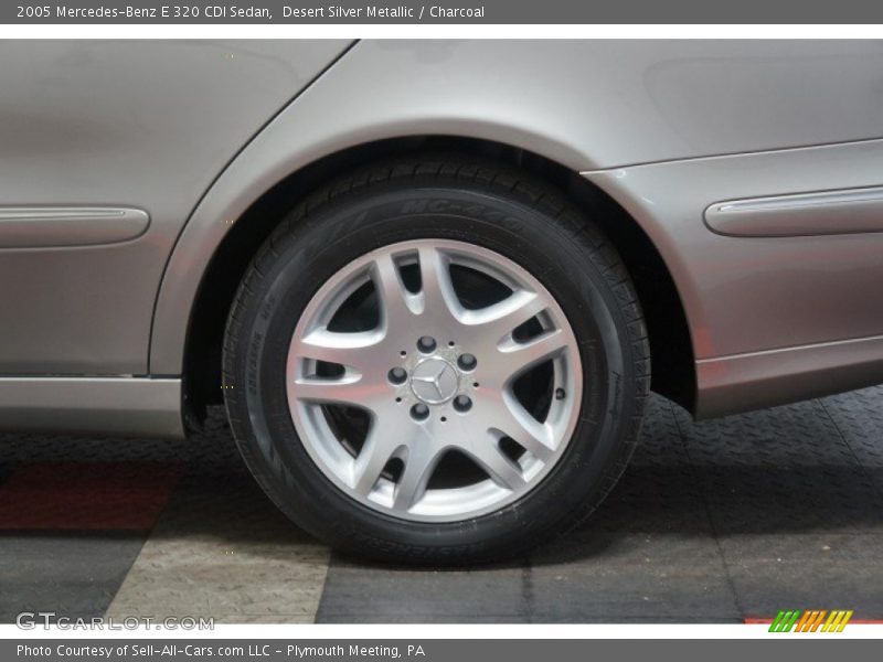 Desert Silver Metallic / Charcoal 2005 Mercedes-Benz E 320 CDI Sedan