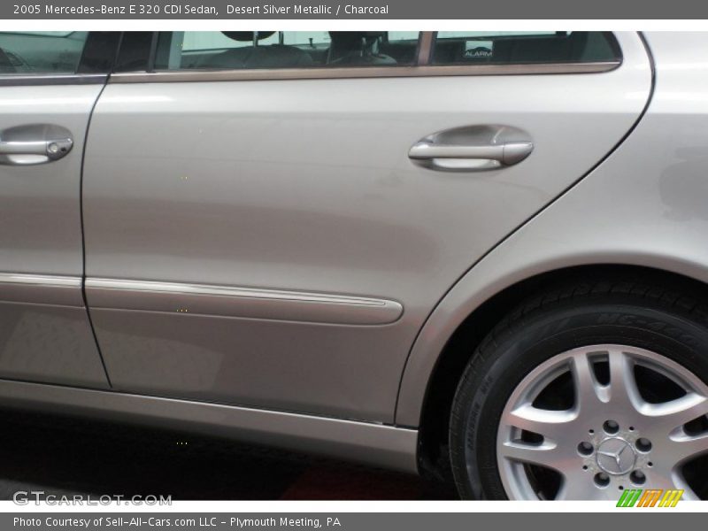 Desert Silver Metallic / Charcoal 2005 Mercedes-Benz E 320 CDI Sedan