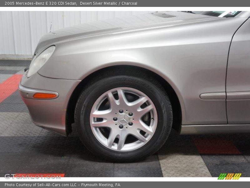 Desert Silver Metallic / Charcoal 2005 Mercedes-Benz E 320 CDI Sedan