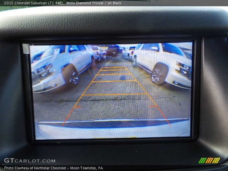 White Diamond Tricoat / Jet Black 2015 Chevrolet Suburban LTZ 4WD