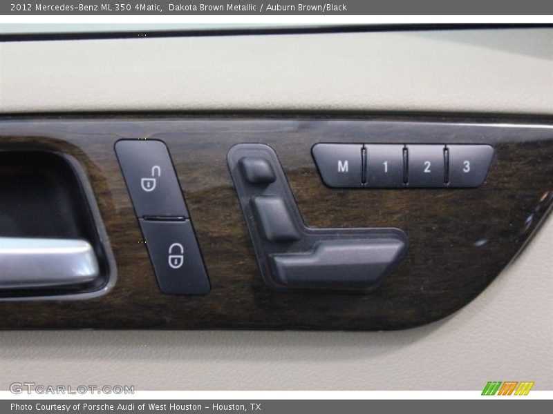 Dakota Brown Metallic / Auburn Brown/Black 2012 Mercedes-Benz ML 350 4Matic