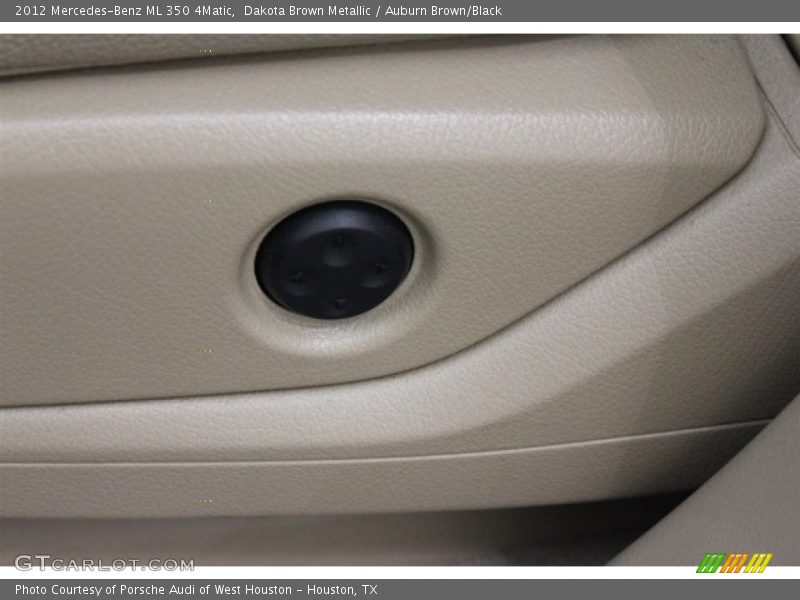 Dakota Brown Metallic / Auburn Brown/Black 2012 Mercedes-Benz ML 350 4Matic