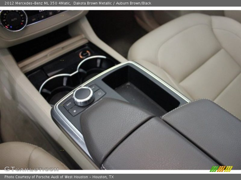 Dakota Brown Metallic / Auburn Brown/Black 2012 Mercedes-Benz ML 350 4Matic
