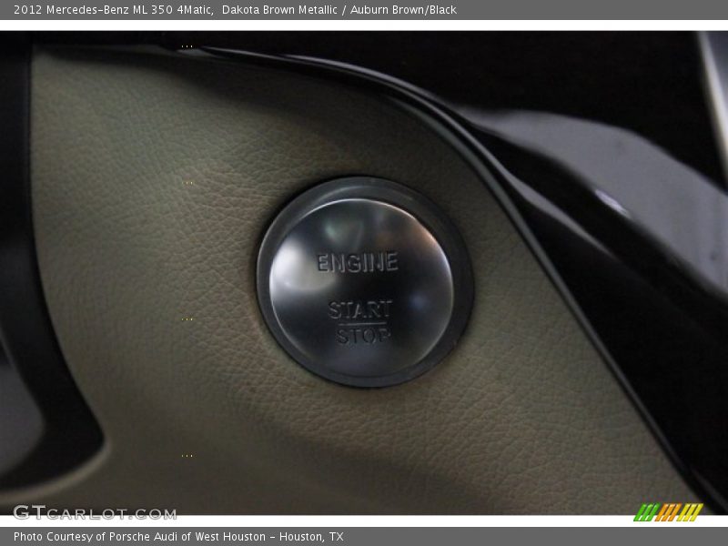 Dakota Brown Metallic / Auburn Brown/Black 2012 Mercedes-Benz ML 350 4Matic