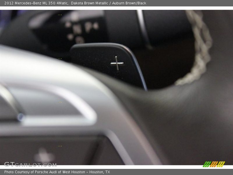 Dakota Brown Metallic / Auburn Brown/Black 2012 Mercedes-Benz ML 350 4Matic