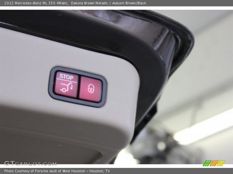 Dakota Brown Metallic / Auburn Brown/Black 2012 Mercedes-Benz ML 350 4Matic
