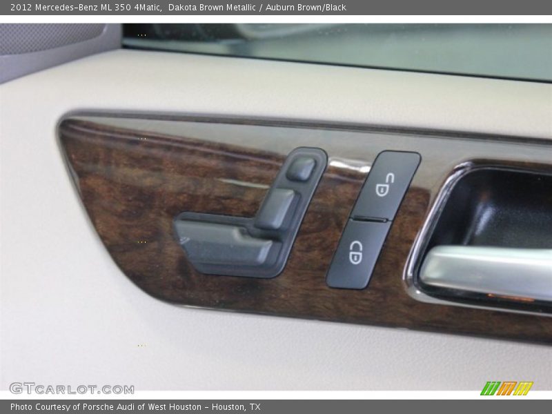 Dakota Brown Metallic / Auburn Brown/Black 2012 Mercedes-Benz ML 350 4Matic