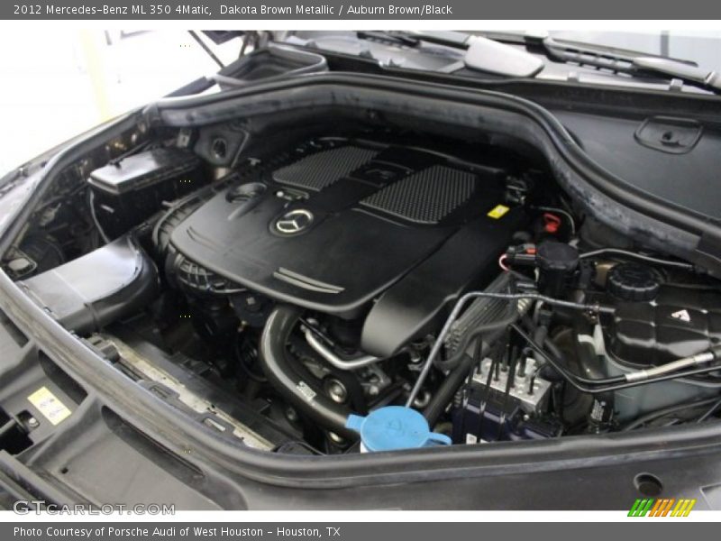 Dakota Brown Metallic / Auburn Brown/Black 2012 Mercedes-Benz ML 350 4Matic