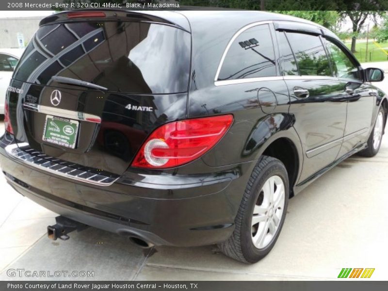 Black / Macadamia 2008 Mercedes-Benz R 320 CDI 4Matic