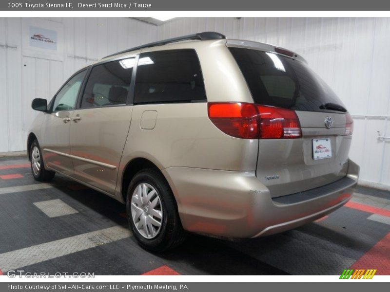 Desert Sand Mica / Taupe 2005 Toyota Sienna LE