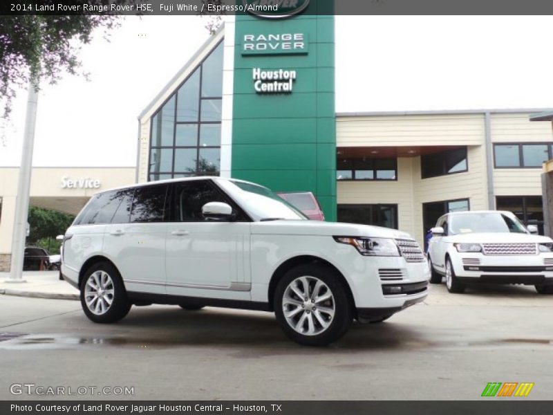 Fuji White / Espresso/Almond 2014 Land Rover Range Rover HSE
