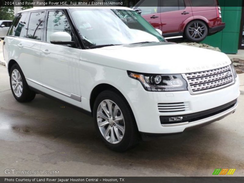 Fuji White / Espresso/Almond 2014 Land Rover Range Rover HSE